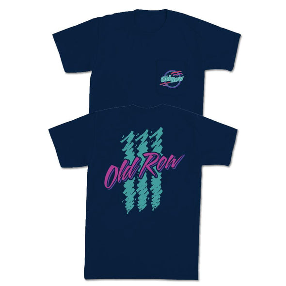 Old Row 90's Lager Pocket Tee White