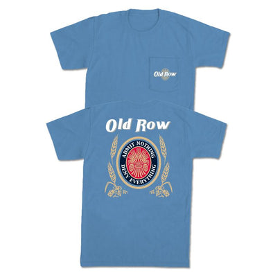 Old Row Retro Can Pocket Tee Blue
